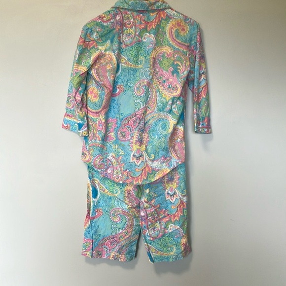 Ralph Lauren Paisley Pajamas Set - Multicolor - Picture 7 of 7
